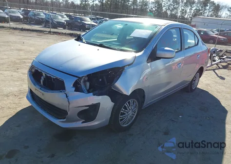 2019 Mitsubishi Mirage G4 Es z USA, uszkodzony, nr VIN ML32F3FJ0KHF17947